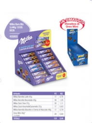 MILKA EXPO PZ.131 (111+20) BARRETTE MIX + MINI ORE